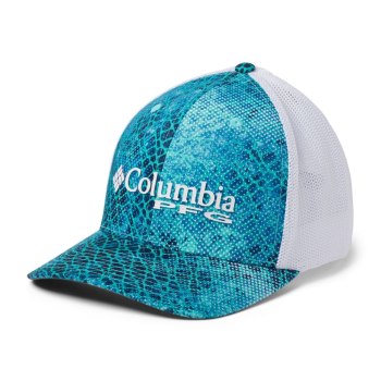 Columbia Petten Dames, PFG Camo Mesh Ball LichtTurquoise, 07EIUJPAL